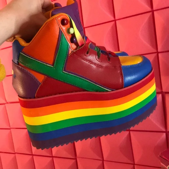 Rainbow platform sneakers Rainbow platform sneakers